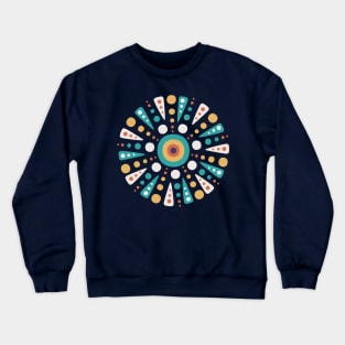 Doted Circle Crewneck Sweatshirt